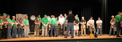 Optimists Alumni rehearsing (St Joe's, 2009)
Photo by Eric McConachie
Keywords: 2009