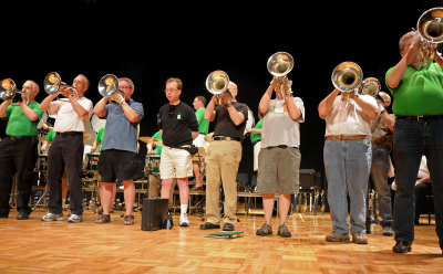 Optimists Alumni rehearsing (St Joe's, 2009)
Photo by Eric McConachie
Keywords: 2009