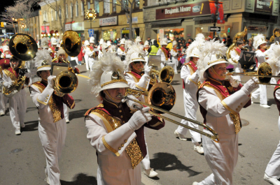 Orchard Park Quaker Marching Band? (Brampton Santa Claus Parade, 2010)
Photo by David Johns
Keywords: 2010
