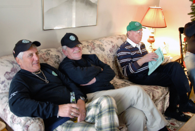 Warren Berger, Gord Brown and Lorne Ferrazzutti (Brian Adam's, 2010)
Photo by Eric McConachie
Keywords: 2010