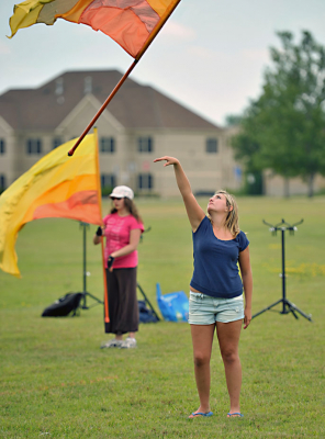 Northstar Guard rehearsing (Buffalo, 2010)
Photo by David Johns
Keywords: 2010