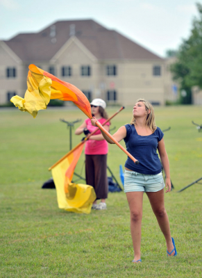Guard rehearsing (Buffalo, 2010)
Photo by David Johns
Keywords: 2010