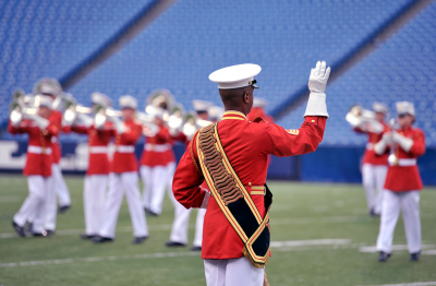 US Marine Drum and Bugle Corps (Buffalo, 2010)
Photo by David Johns
Keywords: 2010