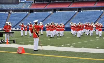 US Marine Drum and Bugle Corps (Buffalo, 2010)
Photo by David Johns
Keywords: 2010