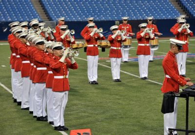 US Marine Drum and Bugle Corps (Buffalo, 2010)
Photo by David Johns
Keywords: 2010