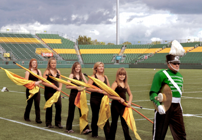Dave Matts with Northstar Guard (Rochester, 2010)
Photo by David Johns
Keywords: 2010