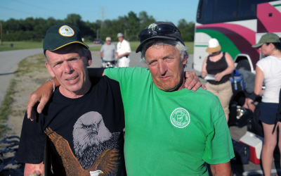 Al Miller and Warren Berger (Michigan City, 2010)
Photo by David Johns
Keywords: 2010