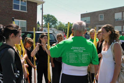 Northstar Guard before parade (Michigan City, 2010)
Photo by Tammy Roy
Keywords: 2010