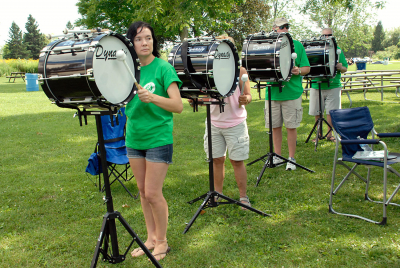 At the corps picnic (2010)
Photo by Eric McConachie
Keywords: 2010
