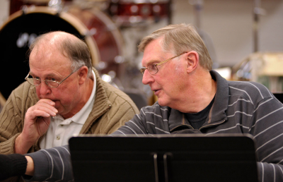 Rick Shearer and Phil Hennings (St Mike's, 2010)
Photo by David Johns
Keywords: 2010