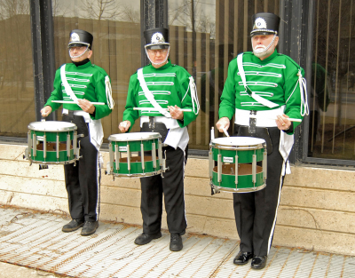 Rod Patterson, Lorne Ferrazzutti & George A. Anthony (St Pat's parade, 2010)
Photo by Eric McConachie
Keywords: 2010