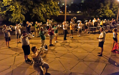 Optimists Alumni music rehearsal (Rochester, 2011)
Photo by David Johns
Keywords: 2011