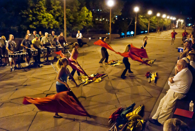 Northstar Colours with Optimists Alumni rehearsing (Rochester, 2011)
Photo by David Johns
Keywords: 2011
