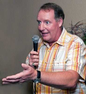 Ric Brown at the Corps Party (Rochester, 2011)
Photo by David Johns
Keywords: 2011