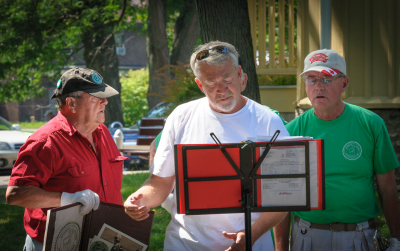 Terry, Dave and Jack, Optimists Alumni (DCA, Rochester, 2011)
Photo by David Johns
Keywords: 2011