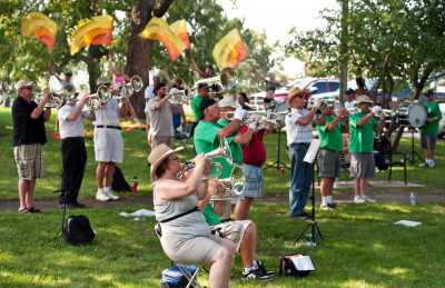 Optimists Alumni rehearsing (Rochester, 2011)
Photo by David Johns
Keywords: 2011