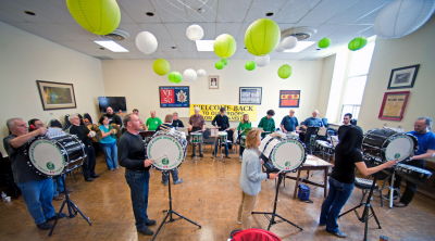 Optimists Alumni 2011 Drum Line (Feb, 2011)
Photo by David Johns
Keywords: 2011