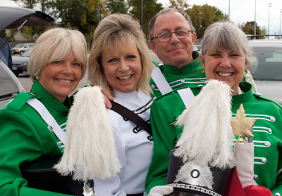 Susan Roberts, Glenda Tokiwa, Rick Roblin and Jan Forsythe (Oshawa Exhibition, 2011)
Photo by David Johns
Keywords: 2011