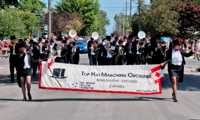 Top Hat Marching Orchestra (Port Dover, 2011)
Photo by David Johns
Keywords: 2011