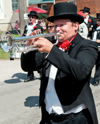 Top Hat Marching Orchestra (Port Dover, 2011)
Photo by David Johns
Keywords: 2011