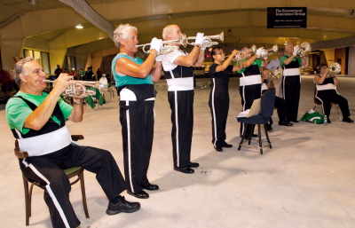 Optimists Alumni rehearsing (Waterloo, 2011)
Photo by David Johns
Keywords: 2011