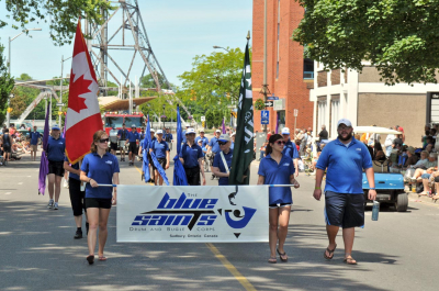 Sudbury Blue Saints (Welland, 2011)
Photo by David Johns
Keywords: 2011