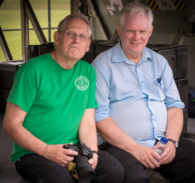 Eric McConachie and Vern Reid (Annapolis, 2012)
Photo by David Johns
Keywords: 2012
