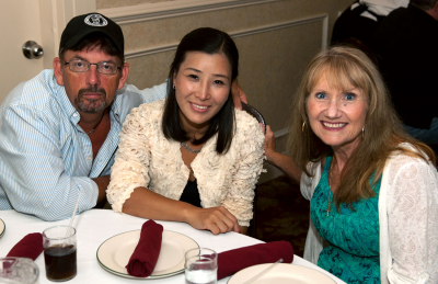 Doug, Yun and Cindy at the Corps dinner (Annapolis, 2012)
Photo by David Johns
Keywords: 2012