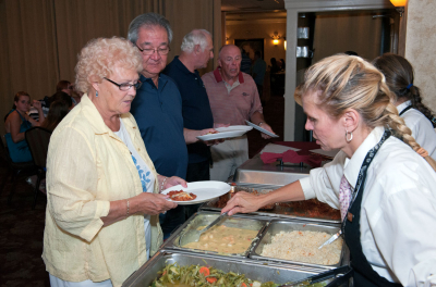At the corps dinner (Annapolis, 2012)
Photo by David Johns
Keywords: 2012