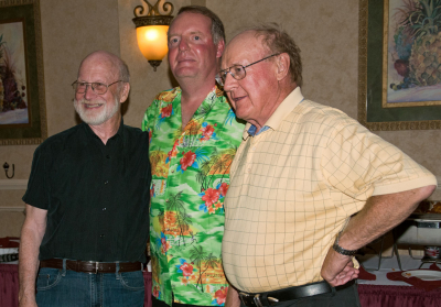 Barry Bell, Ric Brown and Lorne Ferrazzutti (Annapolis, 2012)
Photo by Eric McConachie
Keywords: 2012