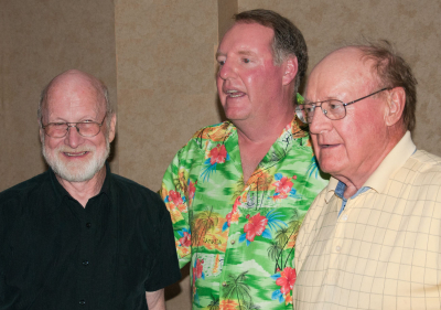Barry & Lorne receive an award from Ric Brown (Annapolis, 2012)
Photo by Eric McConachie
Keywords: 2012