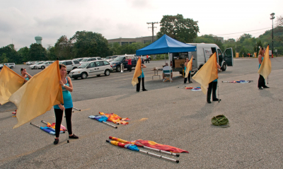 Guard warming up before the show (Annapolis, 2012)
Photo by Eric McConachie
Keywords: 2012