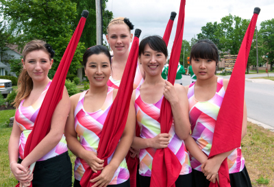Members of our Colour Guard (Bobcaygeon, 2012)
Photo by David Johns
Keywords: 2012