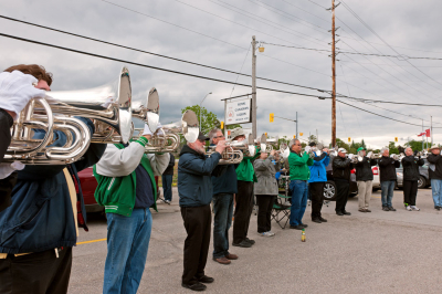 Optimists Alumni playing for members of The Legion (Bobcaygeon, 2012)
Photo by David Johns
Keywords: 2012