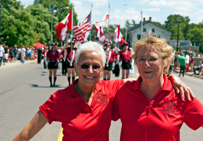 A couple of Scout House Fans with the corps (Preston, 2012)
Photo by David Johns
Keywords: 2012