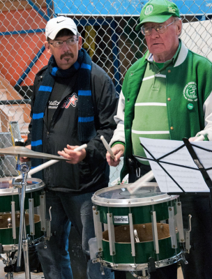 Doug Darwin and Lorne Ferrazzutti (March, 2012)
Photo by Eric McConachie
Keywords: 2012