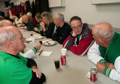 Eating at the Legion (Fenelon Falls Santa Parade, 2012)
Photo by Eric McConachie
Keywords: 2012