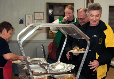 Ric, Brian and Brian (Fenelon Falls Santa Parade, 2012)
Photo by Eric McConachie
Keywords: 2012