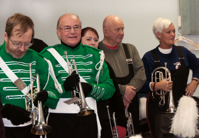 Dougie, Jack and others at the Legion (Fenelon Falls Santa Claus Parade, 2012)
Photo by Eric McConachie
Keywords: 2012