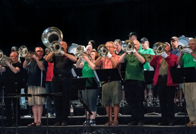 Optimists Alumni rehearsing (Simcoe, 2012)
Photo by Eric McConachie
Keywords: 2012