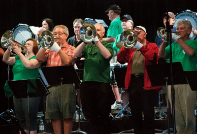 Optimists Alumni rehearsing (Simcoe, 2012)
Photo by Eric McConachie
Keywords: 2012