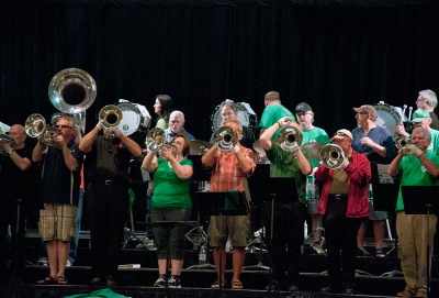 Optimists Alumni rehearsing (Simcoe, 2012)
Photo by Eric McConachie
Keywords: 2012