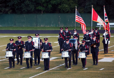 The Ceremonial Band of the Waterloo Regional Police Service (Waterloo, 2012)
Photo by Eric McConachie
Keywords: 2012