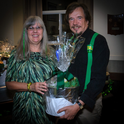 Jan and Bill Kane, Optimists Alumni (Wearing of the Green, 2012)
Photo by David Johns
Keywords: 2012