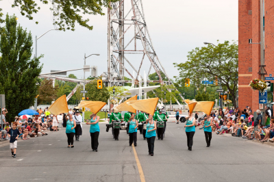 Optimist Alumni and the Guard (Welland, 2012)
Photo by David Johns
Keywords: 2012