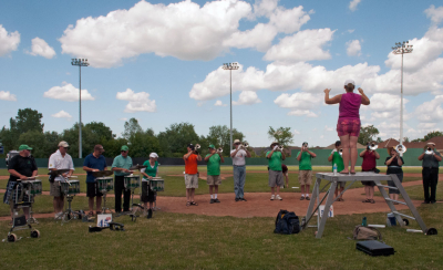 Optimists Alumni rehearsing (Welland, 2012)
Photo by Eric McConachie
Keywords: 2012