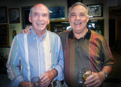 L-R: Roy Wilson of Conqueror & Scout House with Joe Gianna of Optimists (2012)
Photo by Arris van Dyk
Keywords: 2012