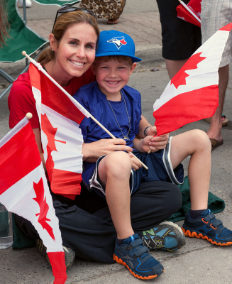 Enjoying the parade (Canada Day, Port Credit, 2013)
Photo by David Johns
Keywords: 2013