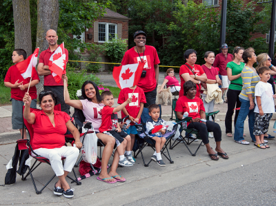 Watching the parade (Canada Day, Port Credit, 2013)
Photo by David Johns
Keywords: 2013
