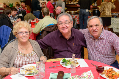Josie, Ron & Joe (Christmas Party, 2013)
Photo by David Johns
Keywords: 2013